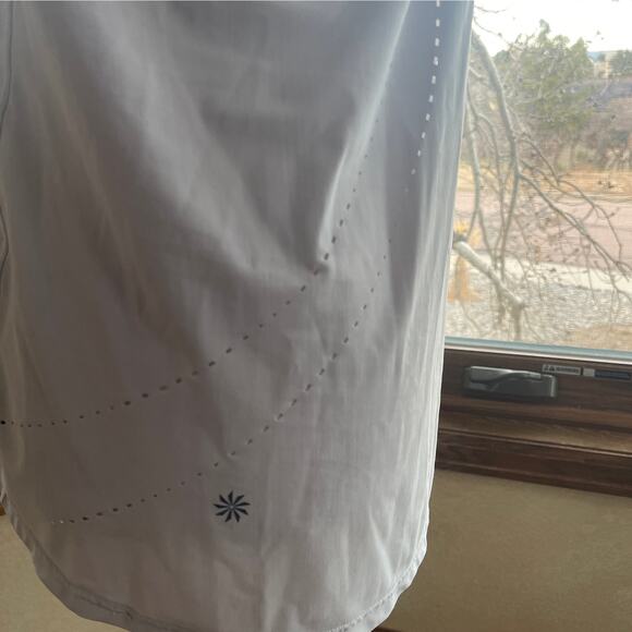 Allyson Felix ATHLETA Razorback Tank Top in Light Purple Lilac (M) - Picture 3 of 6